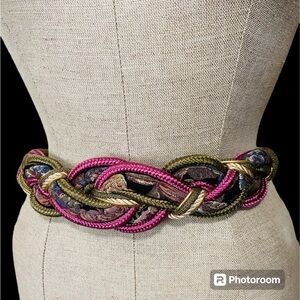 Vintage Braided Belt